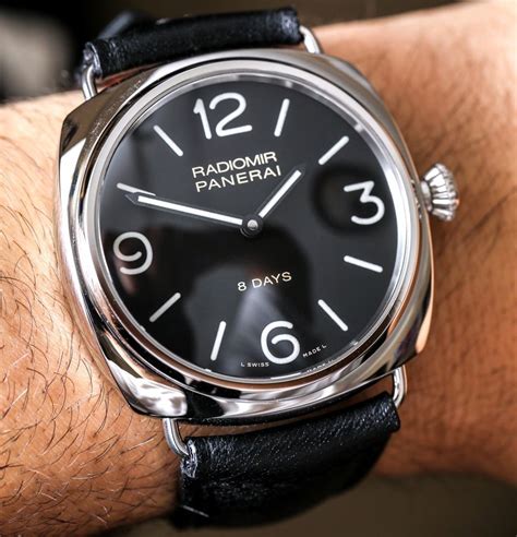 panerai radiomir black seal 8 days acciaio|Panerai radiomir review.